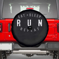 Eat Sleep Run Repeat Spare Tire Cover Marathon Runner