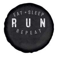 Eat Sleep Run Repeat Spare Tire Cover Marathon Runner