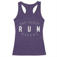 Eat Sleep Run Repeat Racerback Tank Top Marathon Runner