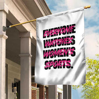 Womens Sports Garden Flag Feminist Body Positivity Inclusive Equality - Wonder Print Shop