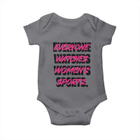 Womens Sports Baby Onesie Feminist Body Positivity Inclusive Equality - Wonder Print Shop