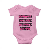 Womens Sports Baby Onesie Feminist Body Positivity Inclusive Equality - Wonder Print Shop