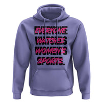 Womens Sports Hoodie Feminist Body Positivity Inclusive Equality - Wonder Print Shop