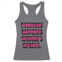 Womens Sports Racerback Tank Top Feminist Body Positivity Inclusive Equality - Wonder Print Shop