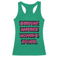 Womens Sports Racerback Tank Top Feminist Body Positivity Inclusive Equality - Wonder Print Shop