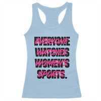 Womens Sports Racerback Tank Top Feminist Body Positivity Inclusive Equality - Wonder Print Shop