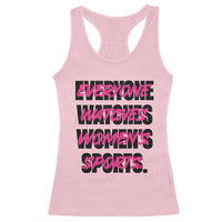 Womens Sports Racerback Tank Top Feminist Body Positivity Inclusive Equality - Wonder Print Shop