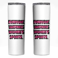 Womens Sports Skinny Tumbler Feminist Body Positivity Inclusive Equality - Wonder Print Shop