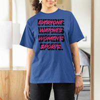 Womens Sports T Shirt For Women Feminist Body Positivity Inclusive Equality - Wonder Print Shop