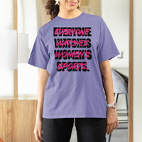 Womens Sports T Shirt For Women Feminist Body Positivity Inclusive Equality - Wonder Print Shop