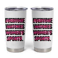 Womens Sports Tumbler Cup Feminist Body Positivity Inclusive Equality - Wonder Print Shop