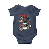 Valentine Mallard Duck Baby Onesie Camo Hunting Valentines Day Gift For Her