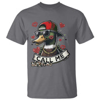 Valentine Mallard Duck T Shirt Camo Hunting Valentines Day Gift For Her