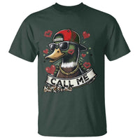Valentine Mallard Duck T Shirt Camo Hunting Valentines Day Gift For Her