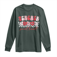 Valentines Day Teacher Long Sleeve Shirt Teaching Sweethearts