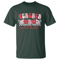 Valentines Day Teacher T Shirt Teaching Sweethearts