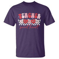Valentines Day Teacher T Shirt Teaching Sweethearts