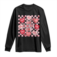 Valentine Teacher Long Sleeve Shirt My Students Are My Valentines Hearts