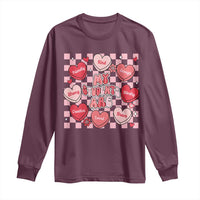 Valentine Teacher Long Sleeve Shirt My Students Are My Valentines Hearts
