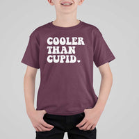 Toddler Boy Valentine T Shirt For Kid Cooler Than Cupid Funny Kids Valentine Day