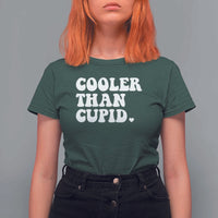 Toddler Boy Valentine T Shirt For Women Cooler Than Cupid Funny Kids Valentine Day