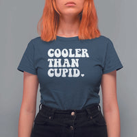 Toddler Boy Valentine T Shirt For Women Cooler Than Cupid Funny Kids Valentine Day