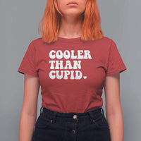 Toddler Boy Valentine T Shirt For Women Cooler Than Cupid Funny Kids Valentine Day