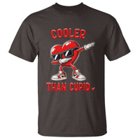 Dabbing Heart Valentine Day T Shirt Cooler Than Cupid Funny Kids Boys