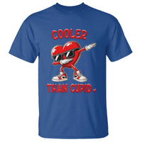 Dabbing Heart Valentine Day T Shirt Cooler Than Cupid Funny Kids Boys