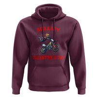 Braaapy Valentines Day Motocross Dirt Bikes Hoodie