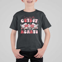 Nurse Valentine Gift T Shirt For Kid Care For Cutest Little Hearts
