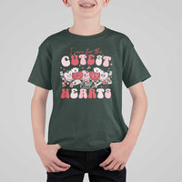 Nurse Valentine Gift T Shirt For Kid Care For Cutest Little Hearts