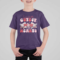 Nurse Valentine Gift T Shirt For Kid Care For Cutest Little Hearts