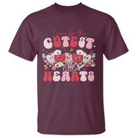 Nurse Valentine Gift T Shirt Care For Cutest Little Hearts