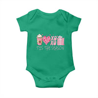 Valentine Coffee Baby Onesie Love Heart XOXO Cute Graphic Valentines Day