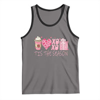 Valentine Coffee Tank Top Love Heart XOXO Cute Graphic Valentines Day
