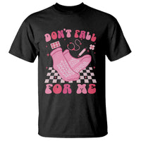 Funny Nurse Valentine Gift T Shirt Don't Fall For Me ER RN