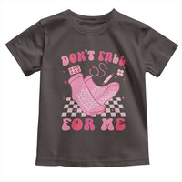 Funny Nurse Valentine Gift Toddler T Shirt Don't Fall For Me ER RN