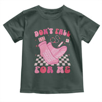 Funny Nurse Valentine Gift Toddler T Shirt Don't Fall For Me ER RN