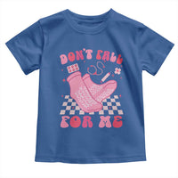 Funny Nurse Valentine Gift Toddler T Shirt Don't Fall For Me ER RN