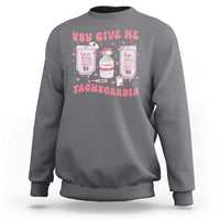 Nurse Valentine's Day Sweatshirt Pharmacist Critical Care ICU PICU Rn Pharmacy Tech Vday Gift