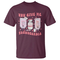 Nurse Valentine's Day T Shirt Pharmacist Critical Care ICU PICU Rn Pharmacy Tech Vday Gift