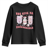 Nurse Valentine's Day Youth Sweatshirt Pharmacist Critical Care ICU PICU Rn Pharmacy Tech Vday Gift
