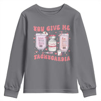 Nurse Valentine's Day Youth Sweatshirt Pharmacist Critical Care ICU PICU Rn Pharmacy Tech Vday Gift