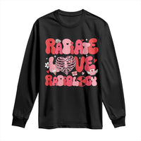 Rad Tech Nurse Valentine's Day Long Sleeve Shirt X-Ray Ultrasound MRI CT Mammography Technologist Vday Gift