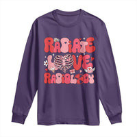 Rad Tech Nurse Valentine's Day Long Sleeve Shirt X-Ray Ultrasound MRI CT Mammography Technologist Vday Gift