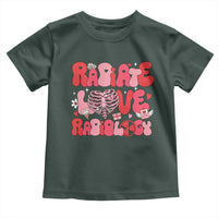 Rad Tech Nurse Valentine's Day Toddler T Shirt X-Ray Ultrasound MRI CT Mammography Technologist Vday Gift