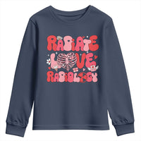 Rad Tech Nurse Valentine's Day Youth Sweatshirt X-Ray Ultrasound MRI CT Mammography Technologist Vday Gift