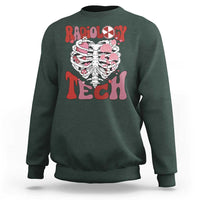 Rad Tech Nurse Valentine's Day Sweatshirt X-Ray Ultrasound MRI CT Mammography Vday Gift