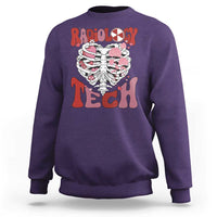 Rad Tech Nurse Valentine's Day Sweatshirt X-Ray Ultrasound MRI CT Mammography Vday Gift